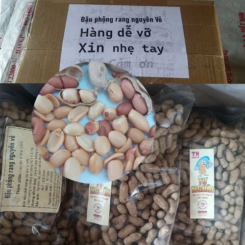 Combo 5kg Đậu phộng rang còn vỏ