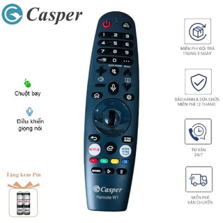  Điều khiển GIỌNG NÓI CHUỘT BAY tivi CASPER  HÀNG MỚI + TẶNG SẴN PIN