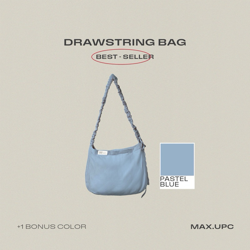 Túi Vải Đeo Chéo “Drawstring Bag” Dây Rút