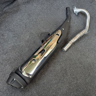 Pô Ex150 Winner chế ốp Jupiter Fi + Đít Tfx móc Pxl - kèm cổ Inox Ex150, Winner