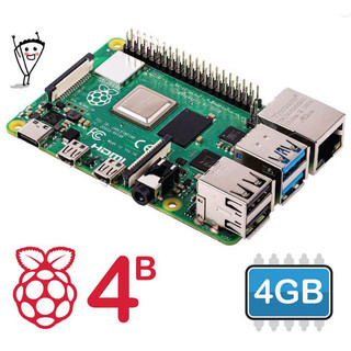 Chính Hãng Raspberry Pi 5 Pi 4 4GB RAM