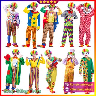 Trang phục chú hề, bộ quần áo hóa trang chú hề hài hước