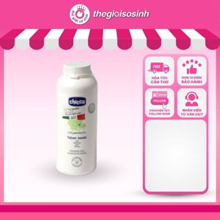 [✨HỎA TỐC CẦN THƠ] Phấn Rôm Tinh Bột Gạo Chicco 150g Hỗ Trợ Giảm Tổn Thương Do Rôm Sảy, Hăm Tã - Thế Giới Sơ Sinh
