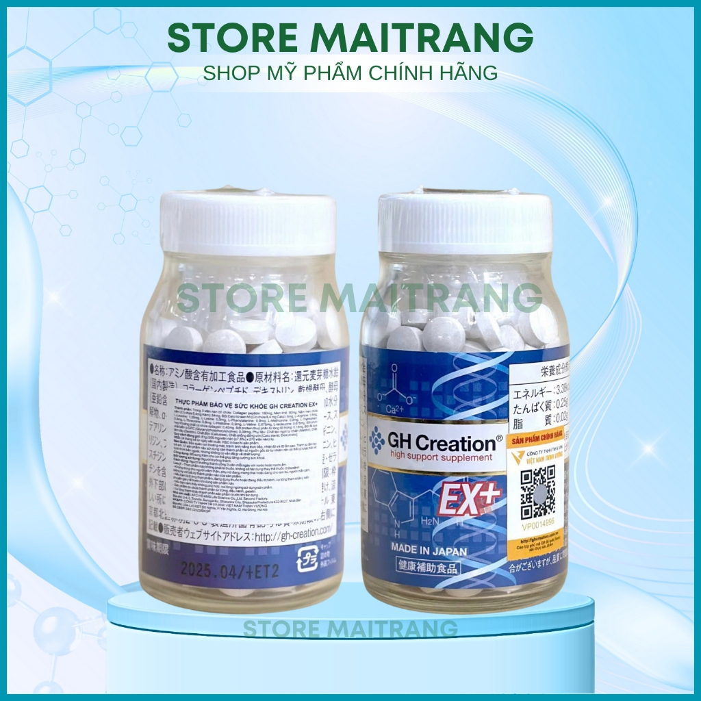 Viên uống tăng chiều cao GH Creation EX+ thúc đẩy tăng trưởng chiều cao tối ưu cho con bạn