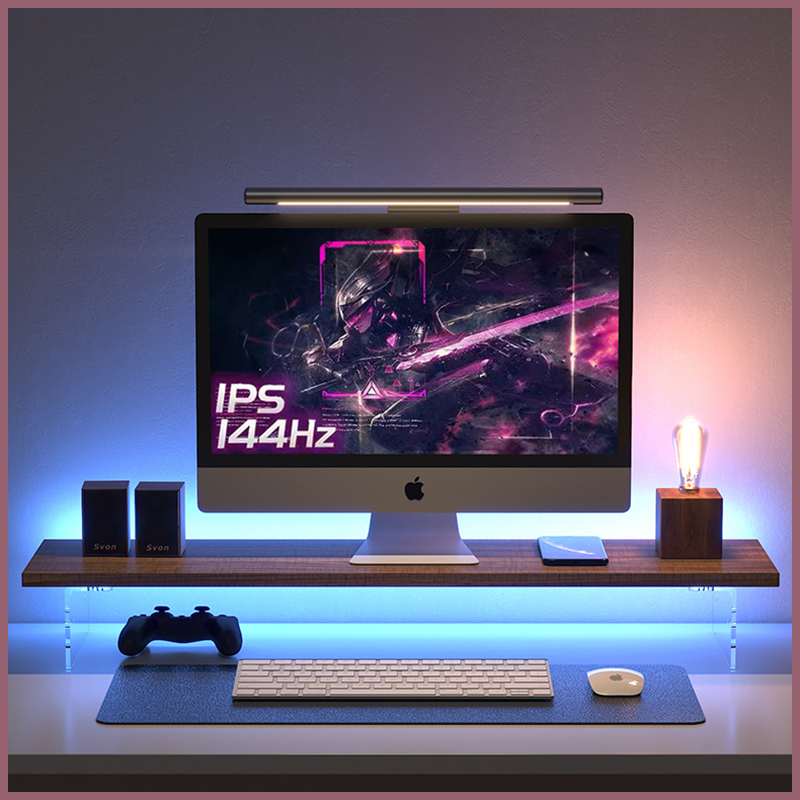 Kệ Gỗ KMT60 Để Máy Tính - Lap Top Cho Bàn Làm Việc, Gỗ MDF Lõi Xanh Chống Ẩm Dày 17mm