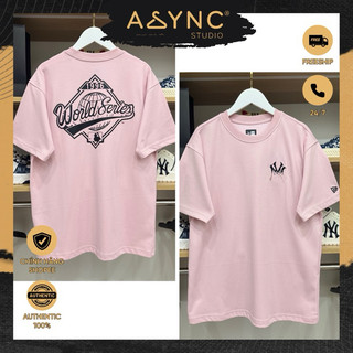(Auth) Áo Thun New Era x MLB NY World Series 1996 Màu Hồng | CODE: 13040808 - Async Studio