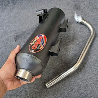 Pô ORBR VARIO họng Inox (Móc Nỉ) tặng tiêu - Kèm cổ cho VARIO 125-150