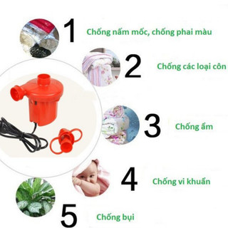 <[Sỉ 70.000Đ]>  Máy Bơm Điện Hút Chân Không -Thổi Bụi 2 Chiều (Mini)