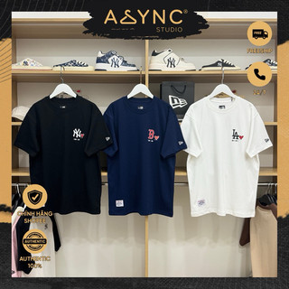 (Auth) Áo Thun New Era x MLB NY LA Boston Love Màu Trắng Đen Navy | CODE: 14387944 - 14387945 - 14387946 - Async Studio