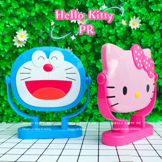 Gương để bàn 3D Hello Kitty Doremon Doraemon