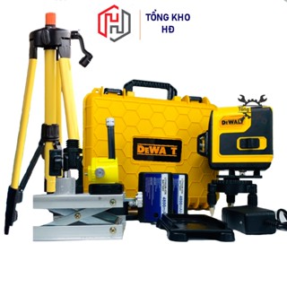 Máy Cân Bằng Laze 12 Tia Xanh Siêu Sáng Máy Bắn Cốt Cân Bằng Laze Cân Mực Laze 12 Tia Xanh, 02 Pin Sạc, Điểu Khiển Từ Xa