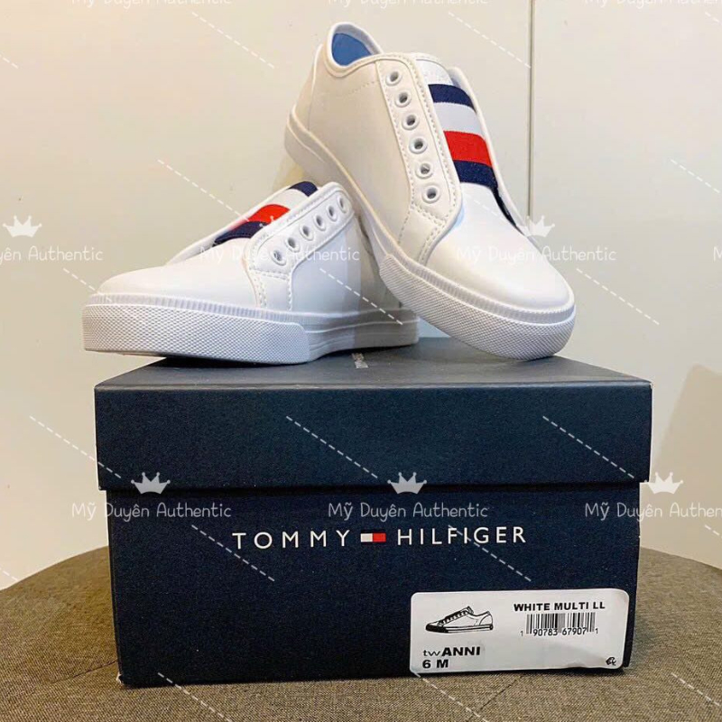 Giày T OM.MY HILFIGER ani slip on unisex Authentic có bill us