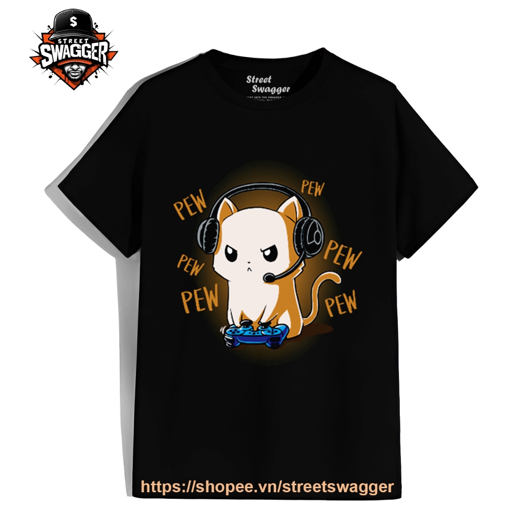 Áo thun Nam Nữ B kliban cats pew pew kitty cat cat idea and new design #kliban #cats #shirt #pew #k