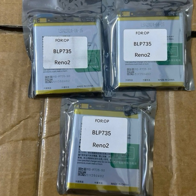 Pin BLP735 Oppo Reno 2/ Reno Z Chung Nhau Zin