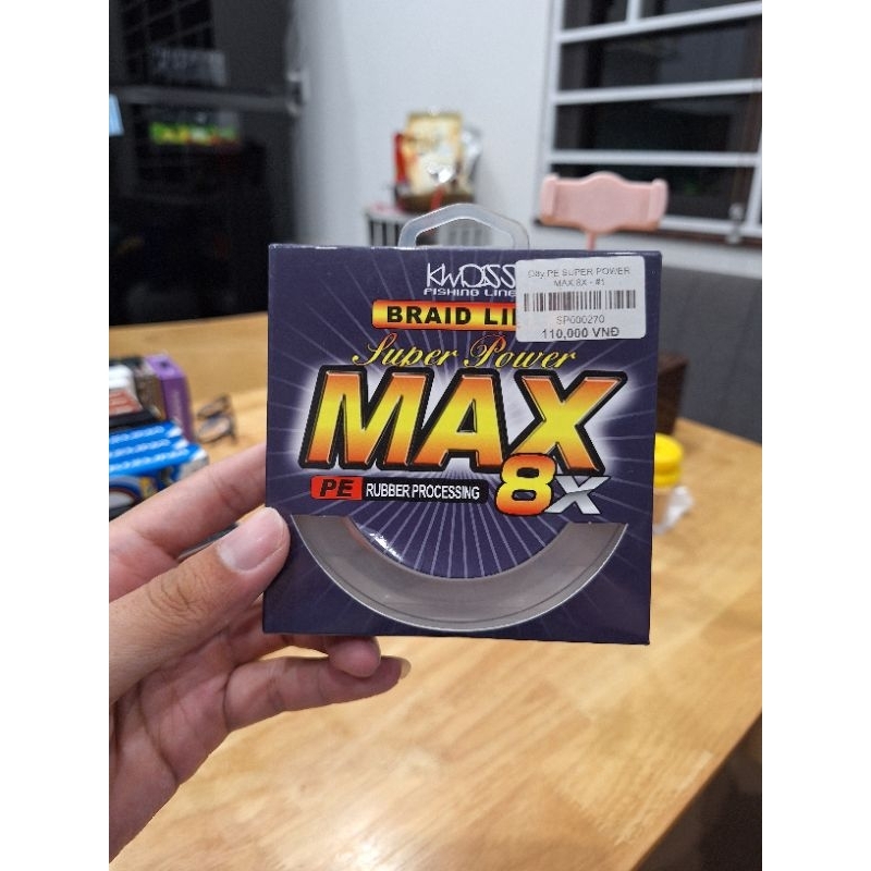 Dây Pe SUPER POWER MAX 8X