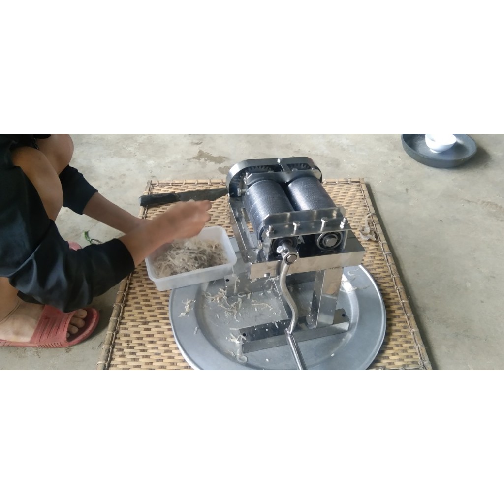 Máy cắt da heo.Máy thái bì heo quay tay giá rẻ