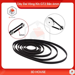 Dây Đai Vòng Kín GT2 bản 6mm Máy In 3D CNC