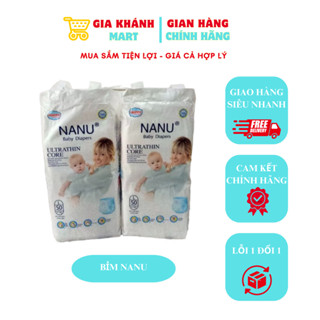 Bỉm Tã Quần/ Tã Dán Cao Cấp NANU BABY S100 M100 L100 XL100 XXL100 3XL100 4XL100 5XL100
