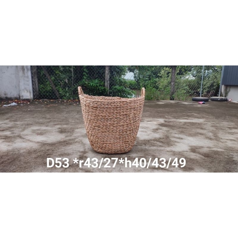 Giỏ đựng đồ lục bình dáng thuyền