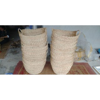Giỏ đựng đồ lục bình dáng thuyền
