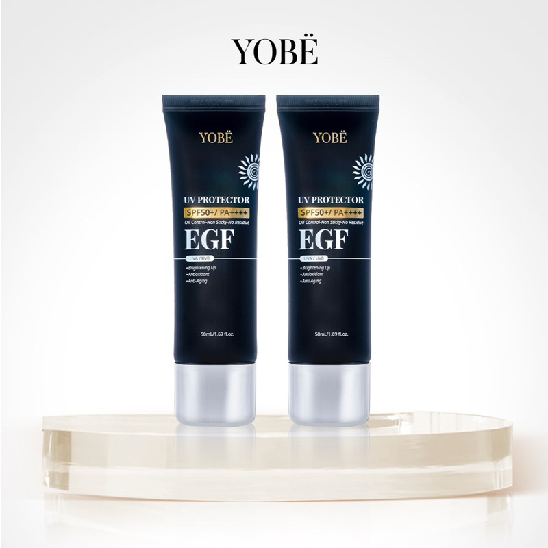 Combo 2 Kem Chống Nắng EGF Phục Hồi Căng Sáng Da Yobe 50mL - Yobe 365