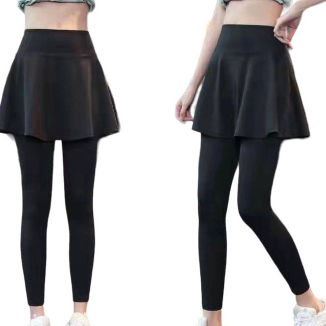 size M-3XL, Quần bơi dài nữ liền váy ngoài kín đáo che nắng giữ nhiệt | BigBuy360 - bigbuy360.vn