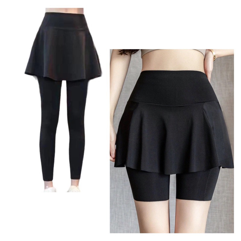 size M-3XL, Quần bơi dài nữ liền váy ngoài kín đáo che nắng giữ nhiệt | BigBuy360 - bigbuy360.vn
