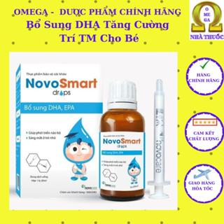  Novocare NovoSmart drops  HD 2027 20ml  - Bổ Sung Omega 3 DHA EPA Giúp Bé Sáng Mắt Thông Minh 