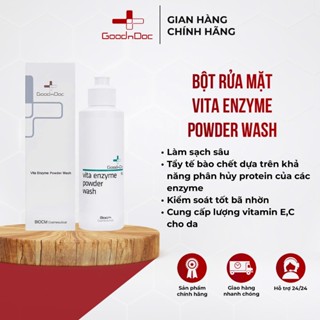 Bột Rửa Mặt Tẩy Tế Bào Chết GoodnDoc Vita Enzyme Powder Wash 90g