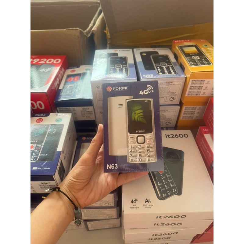 Điện thoại Forme N63 4G- Chính hãng- Full hộp