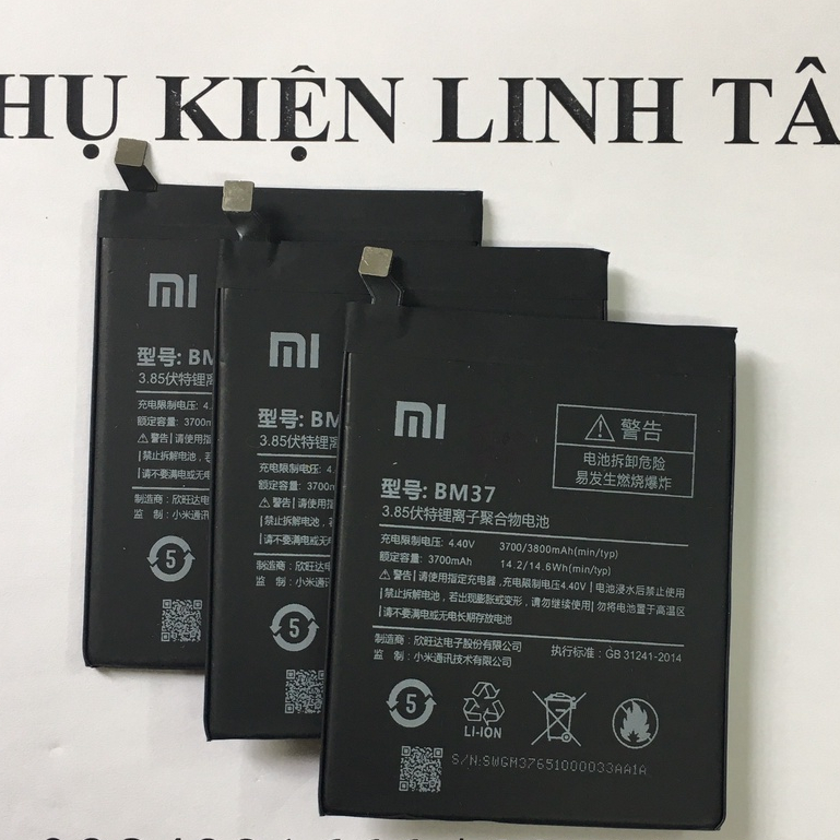Pin Xiaomi Mi 5S Plus BM37