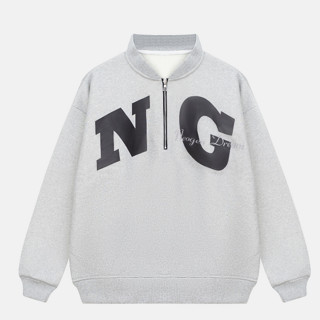 Áo Sweater Nam Nữ Chất Nỉ Lông Cáo Local Brand Neogen ST10 Cổ Cao, Khóa Zip Form Rộng Unisex Phong Cách Basic