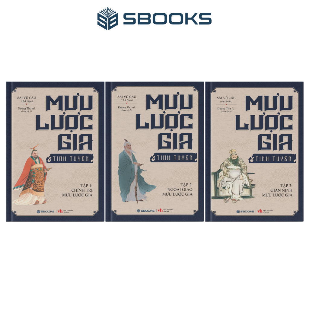 Sách Combo 3 Cuốn Mưu Lược Gia (Full Boxset) - SBOOKS