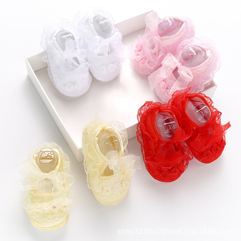 Giày nơ cho bé gái 0-12M (Duy nhất size 11cm)