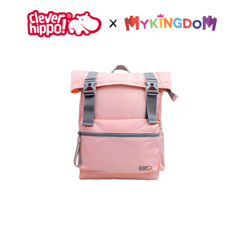 Balo Roller Hồng CLEVER HIPPO BKU5201/PINK