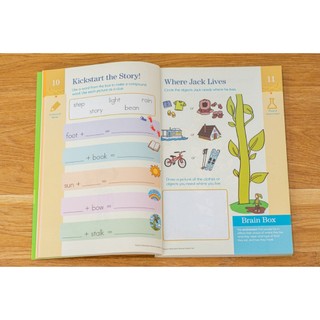 Sách summer brain quest grade 1&2 Sách tiếng Anh rèn luyện tư duy cho bé 6 - 7 tuổi Á Châu Books