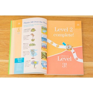 Sách summer brain quest grade 1&2 Sách tiếng Anh rèn luyện tư duy cho bé 6 - 7 tuổi Á Châu Books