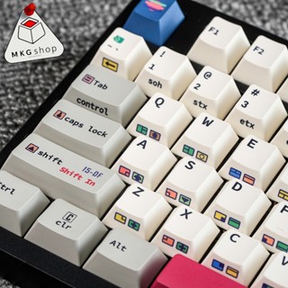 Keycap C64 R3 | PBT dyesub | Cherry profile | keycap rẻ đẹp 145 nút bàn phím cơ | MKGSHOP