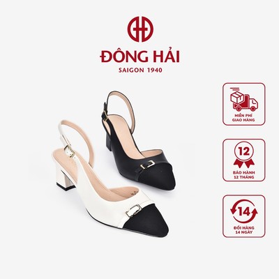 Giày Cao Gót Slingback Dây Khóa Cài - GYM15
