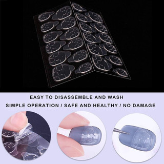 Set 24 tấm keo dán hai mặt dán nailbox móng úp siêu chắc bền