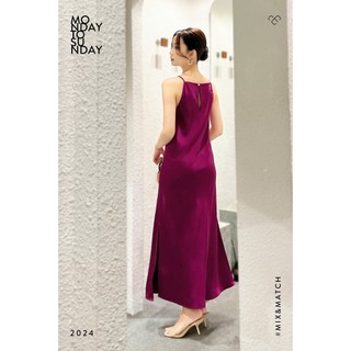 Đầm 2 dây xẻ tà - Everluxe