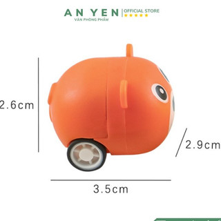 Combo 10 Đồ chơi xe thú mini chạy cót siêu đáng yêu cho bé TCM