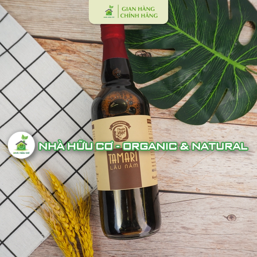 TAMARI lâu năm HOMEFOOD 500ml - Nhà hữu cơ
