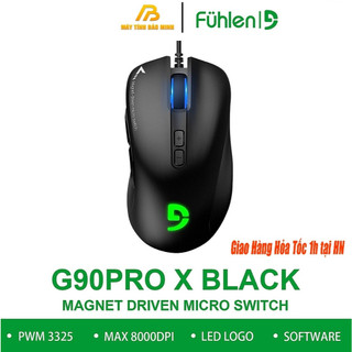  Chuột Gaming Fuhlen G90 V2- G90 ProX - G90s Pro - G9L Pro - G60s Pro Led RGB - Hàng Chính Hãng Ninza BH 2 năm 