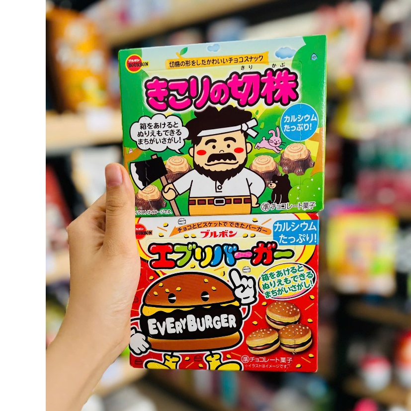 Bánh Quy Socola Every Burger Bourbon và Hình Gốc cây