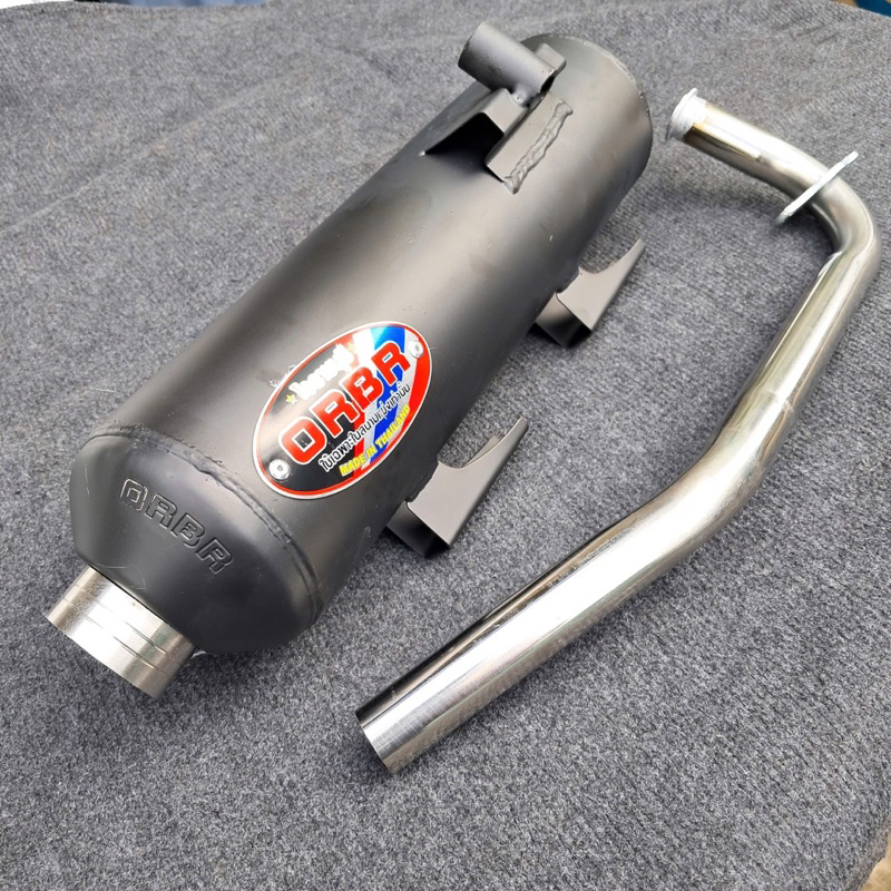  Pô VARIO ORBR  Họng Inox  Móc Sẵn cho VARIO125-150  tặng tiêu chế  