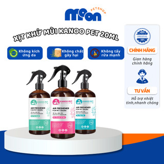  Xịt khử mùi nước tiểu khử mùi chậu cát chó mèo KANOO PET giúp khử tận gốc 