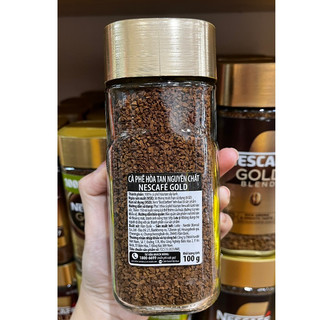 [ Date 08/27 ] Cà phê hòa tan Nescafe Gold Hàn Quốc 100g