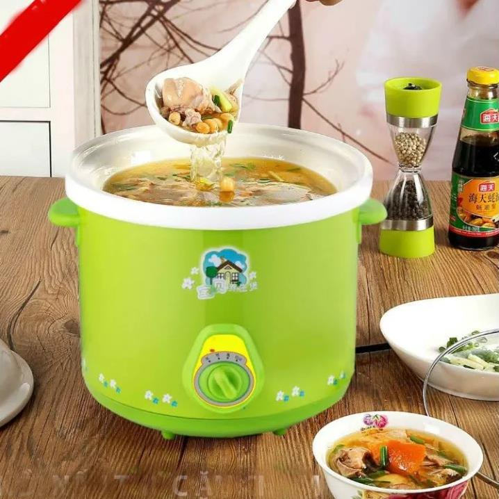Nồi Kho Cá Nấu Cháo Chậm Baby Electric Cooker , Nồi Kho Cá Baby Electric Cooker Đa Năng QM Store