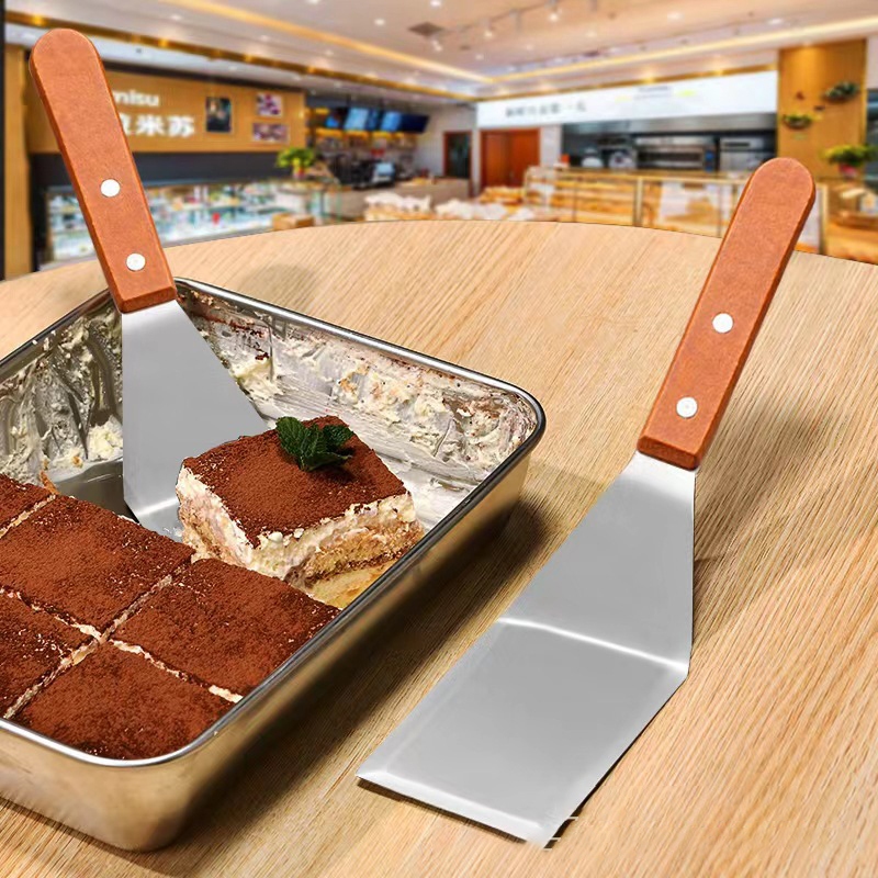 Xẻng xúc bánh cán gỗ Douyin, bản to